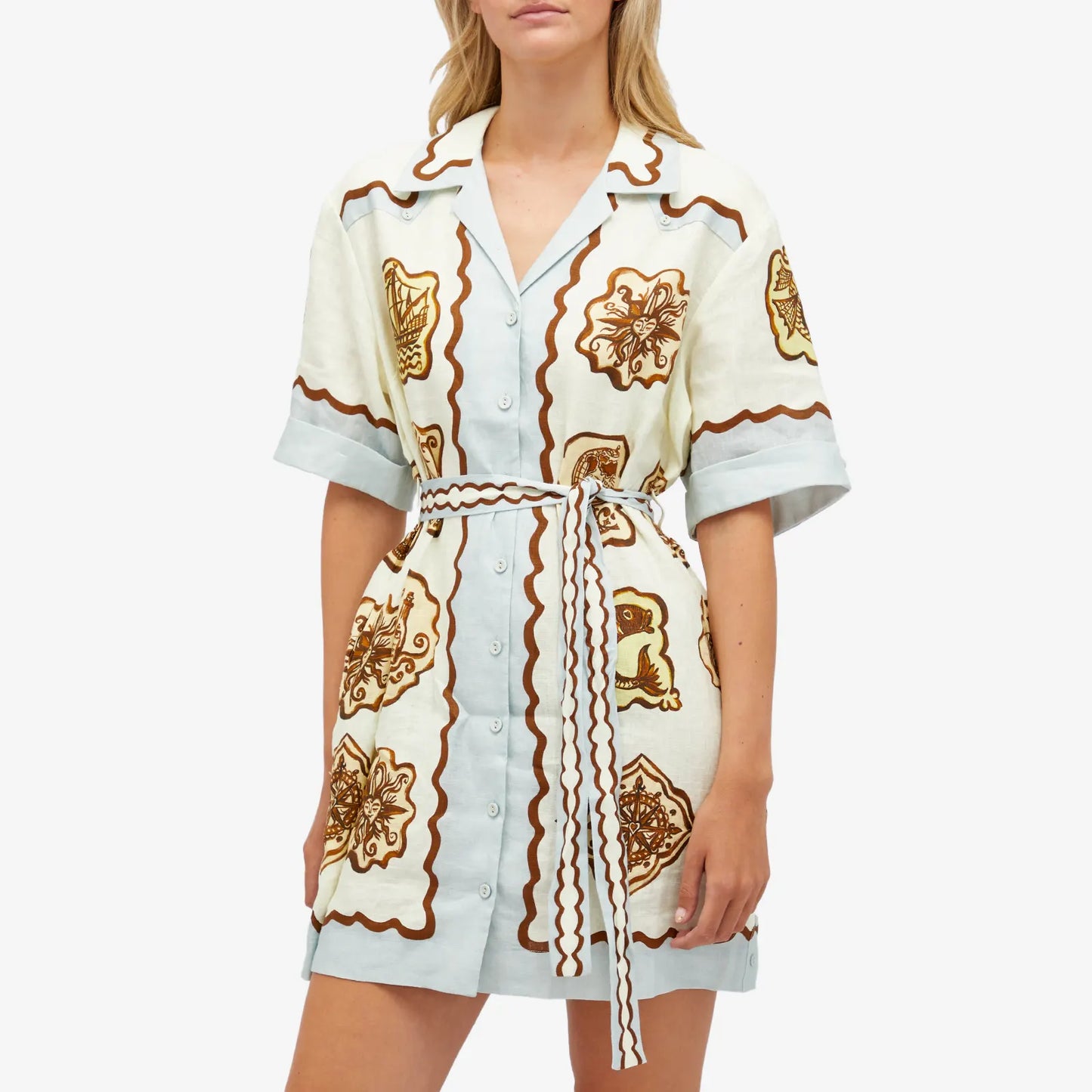 Alemais Relic Mini Dress size US 6