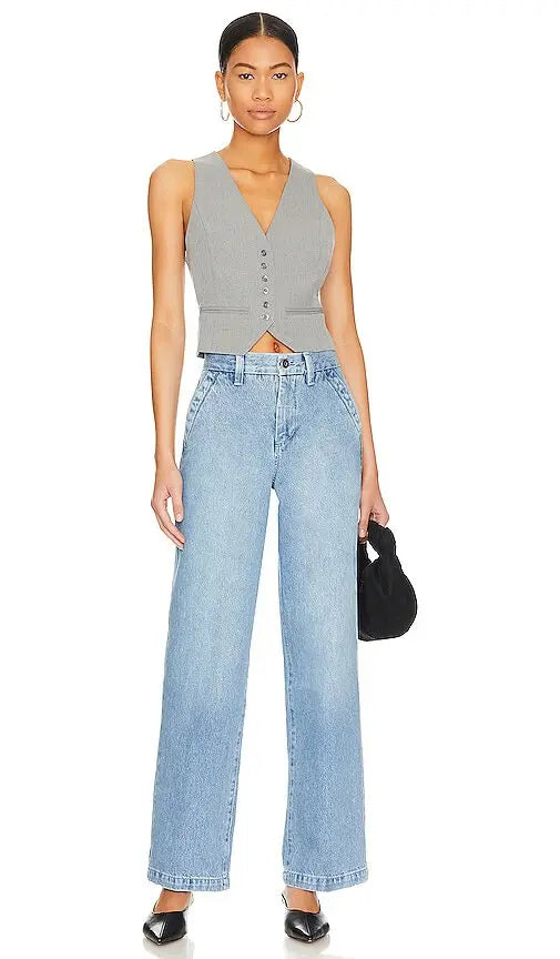 Favorite Daughter The Taylor Trouser Jeans in Malta size 27
