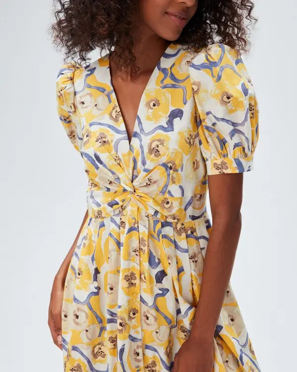 Diane von Furstenberg Heather Cotton Dress size 4