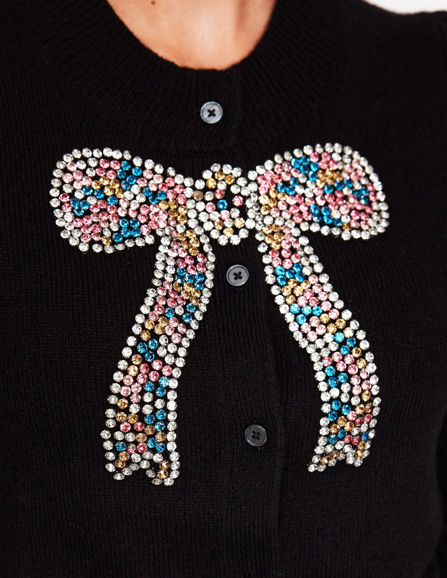Boden Fenella Embellished Cardigan size M
