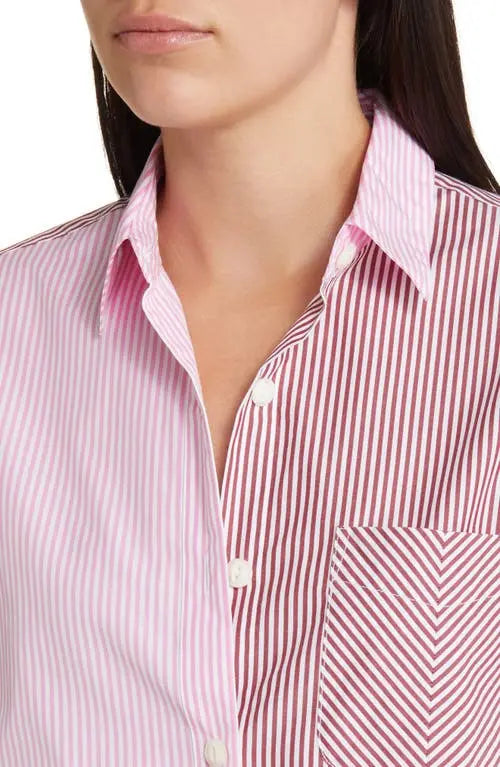 Rag & Bone Maxine Multistripe Shirt size XXS