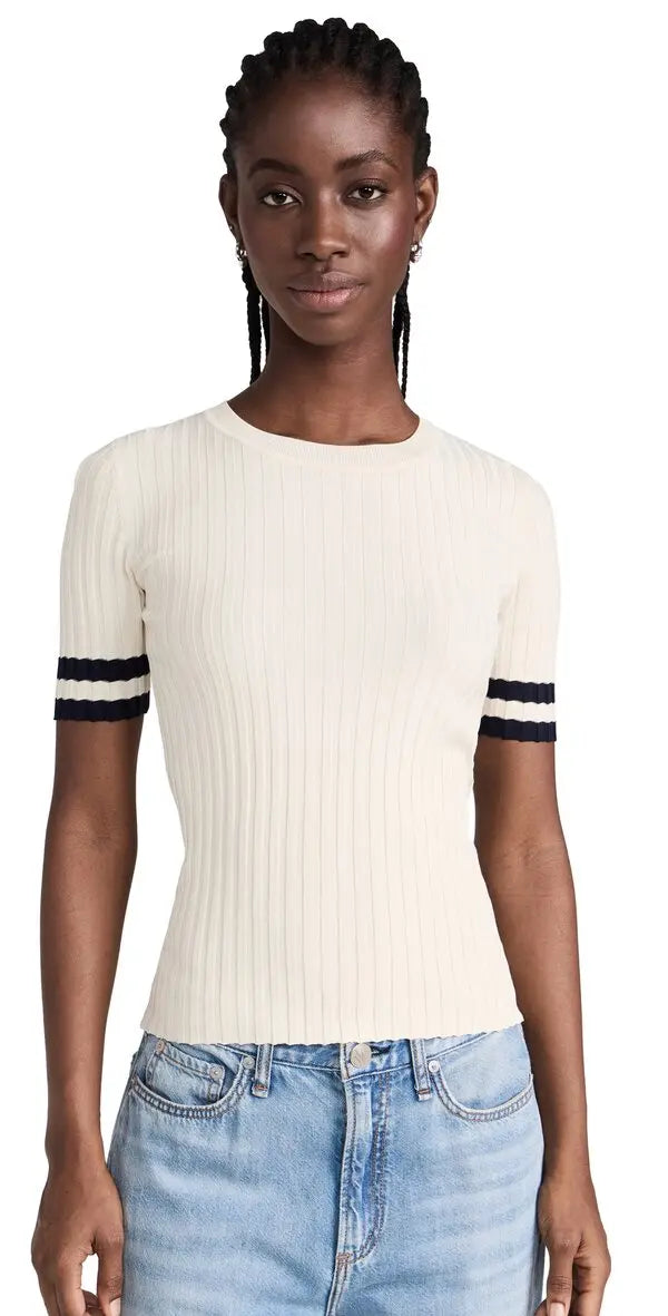 Rag and Bone Madison Short Sleeve Shirt in Turtledove size S