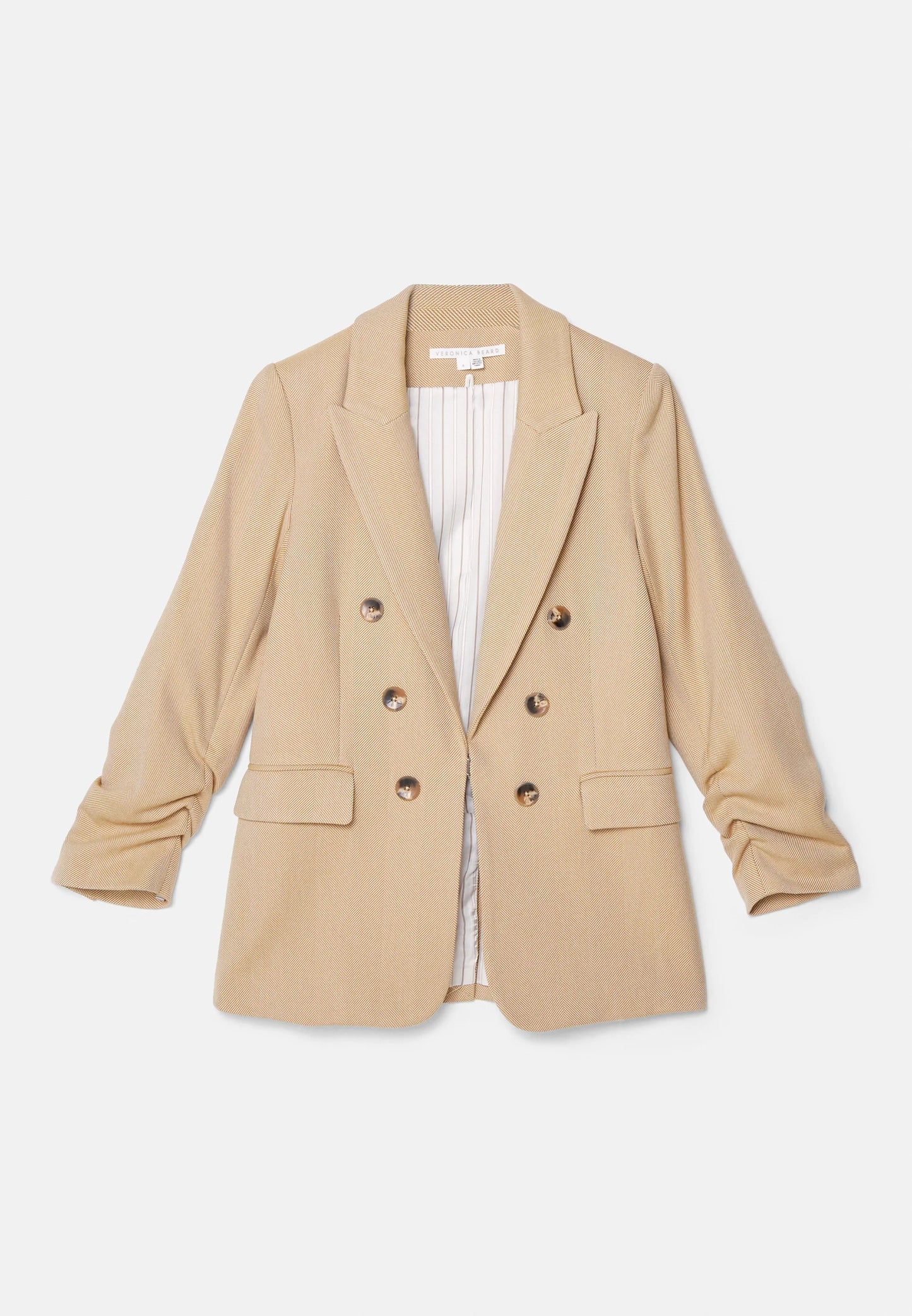 Veronica Beard Beacon Dickey Jacket in Camel size 10