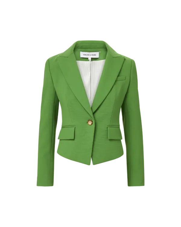 Veronica Beard Hosanna Dickey Jacket in Lemongrass size 6