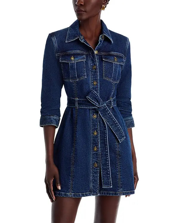 Cinq a Sept Clea Denim Dress Oceane size 4