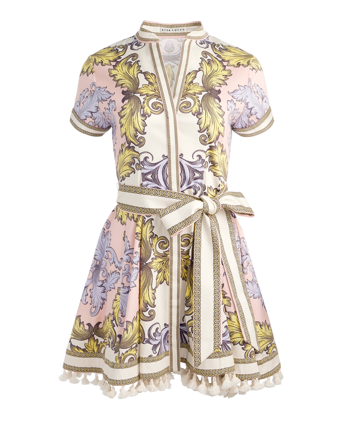 Alice + Olivia Lucy Mini Shirt Dress size 8