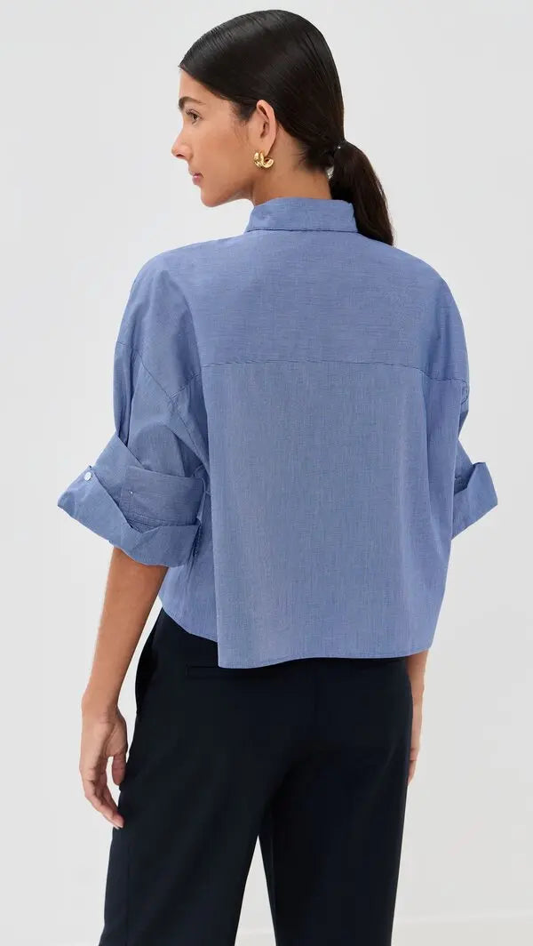 TWP Collared Button Down Shirt size M/L