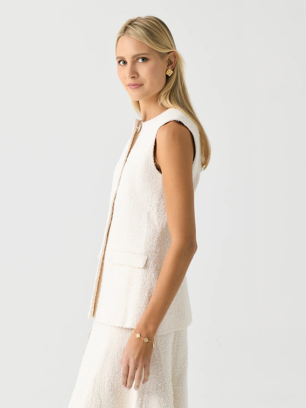 Anna Quan Bailey Top Vest AU 12 US 8
