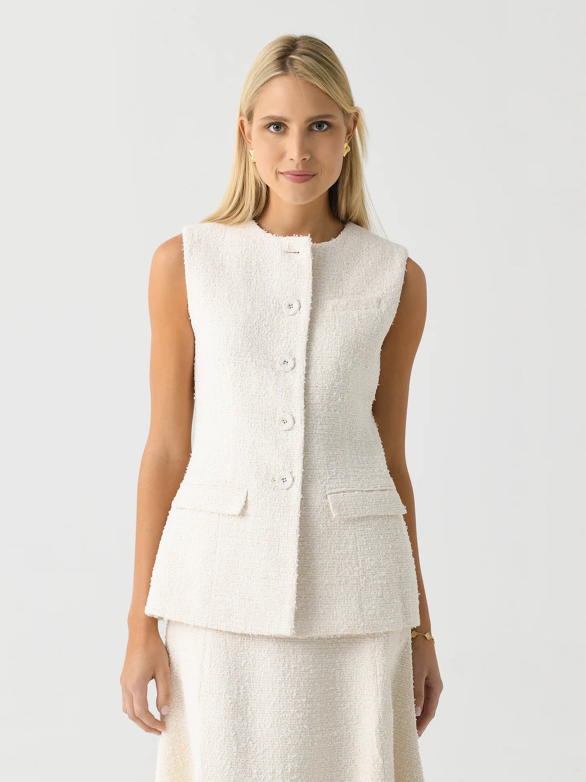 Anna Quan Bailey Top Vest AU 12 US 8
