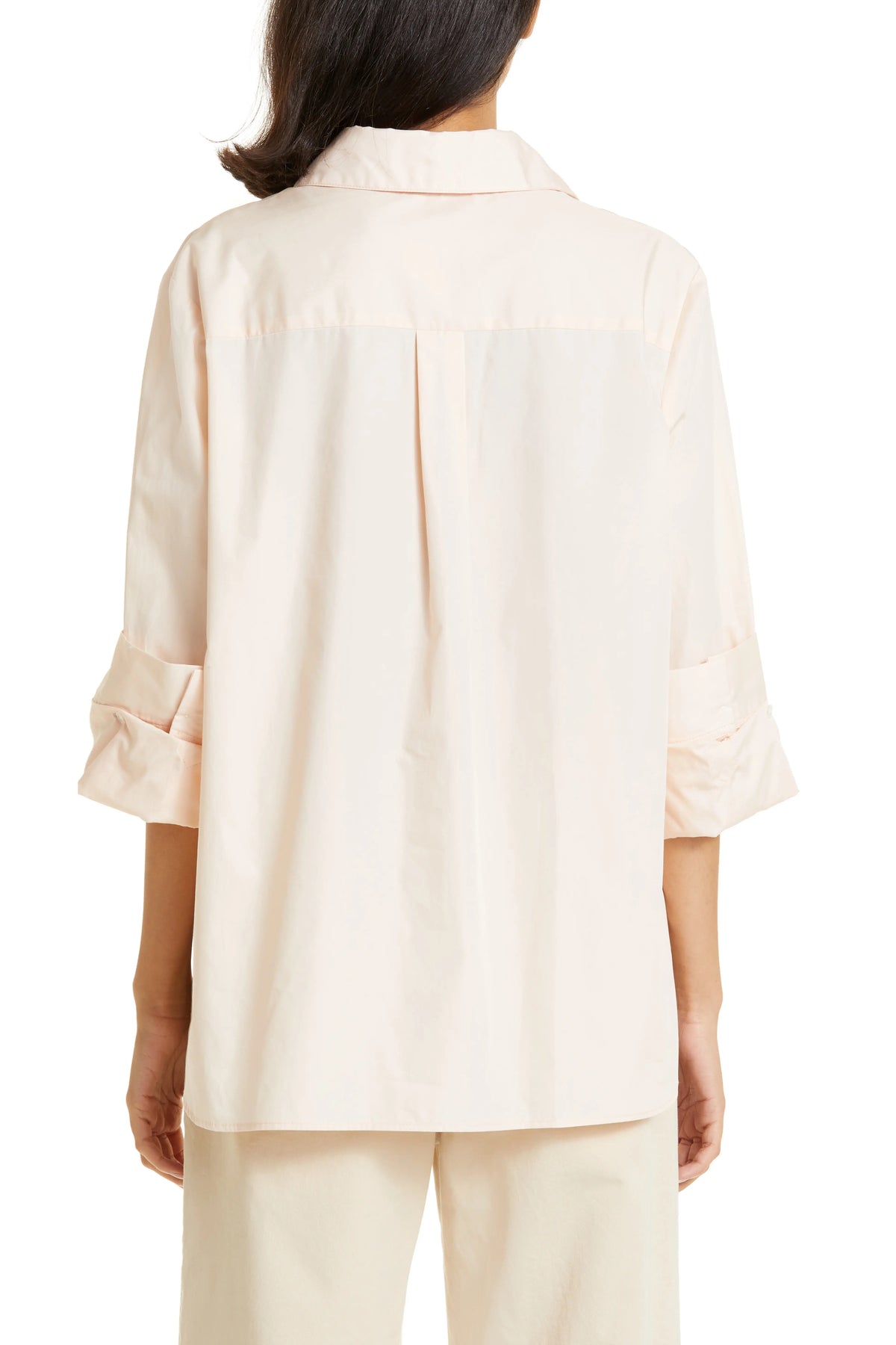 TWP Ex-Boyfriend Shirt Button Down in Peach size L