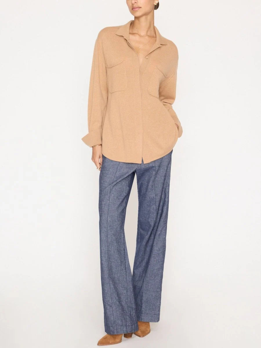 Brochu Walker Andre Luxe Cashmere Shacket size M