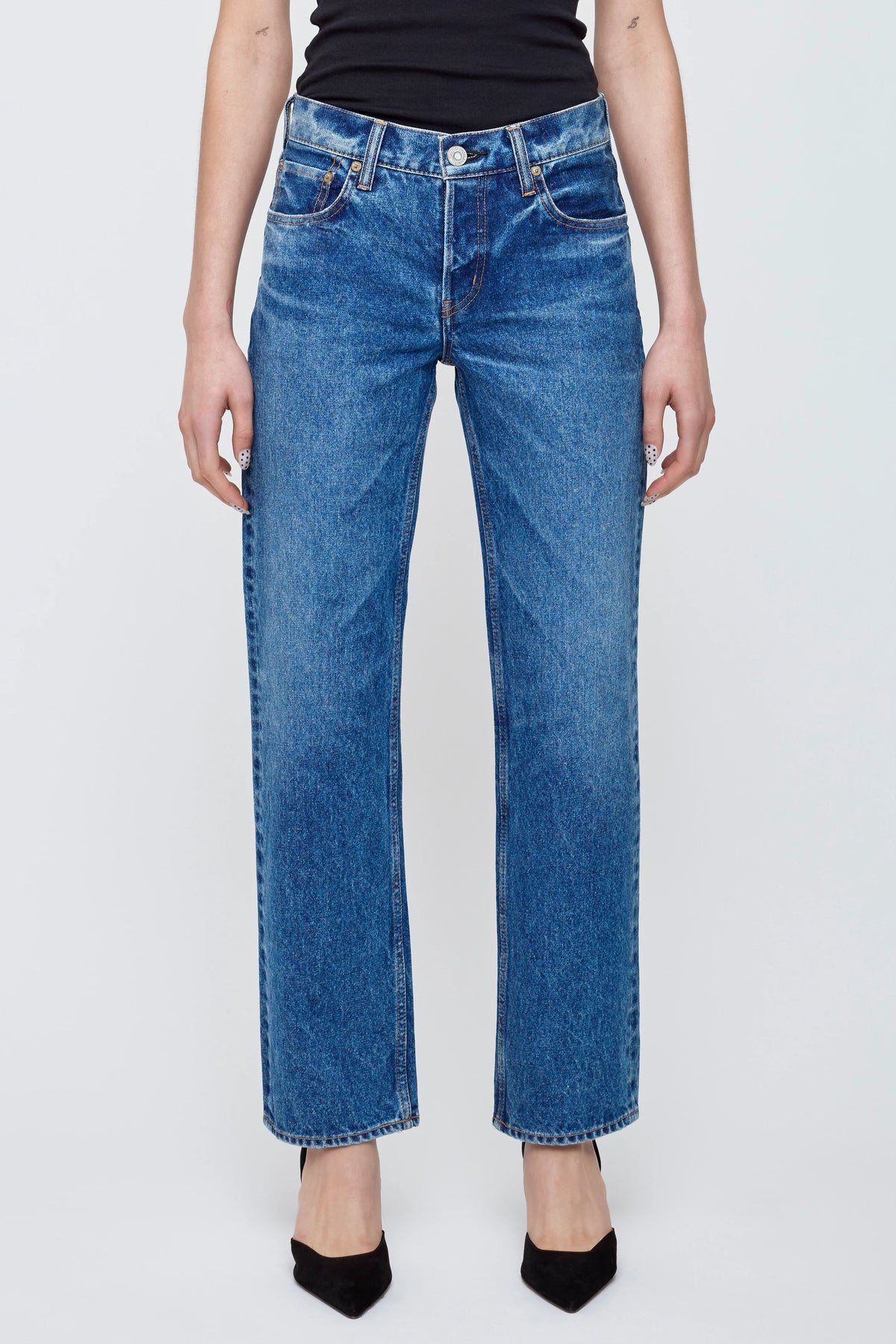 Moussy Straight Low Philadelphia Jeans size 29