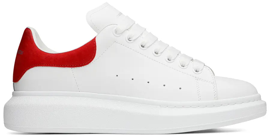 Alexander Mcqueen Oversized Sneaker Shoes White / Lust Red size 35