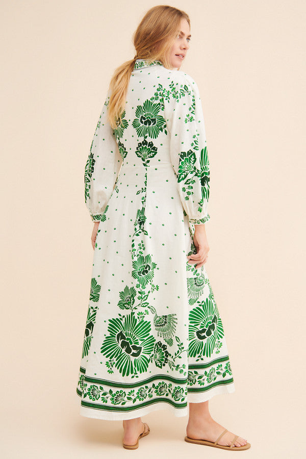 Farm Rio Forest Soul Maxi Dress size XXS