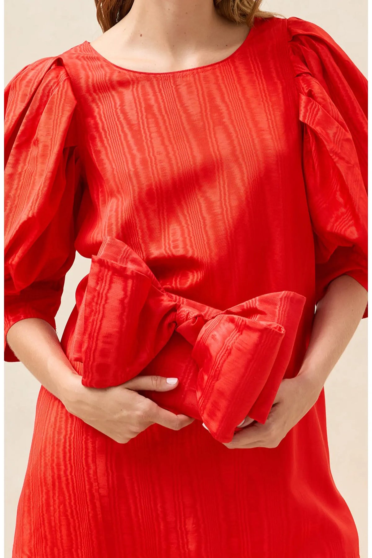 Loeffler Randall Valerie Shoulder Bag Purse Clutch in Red