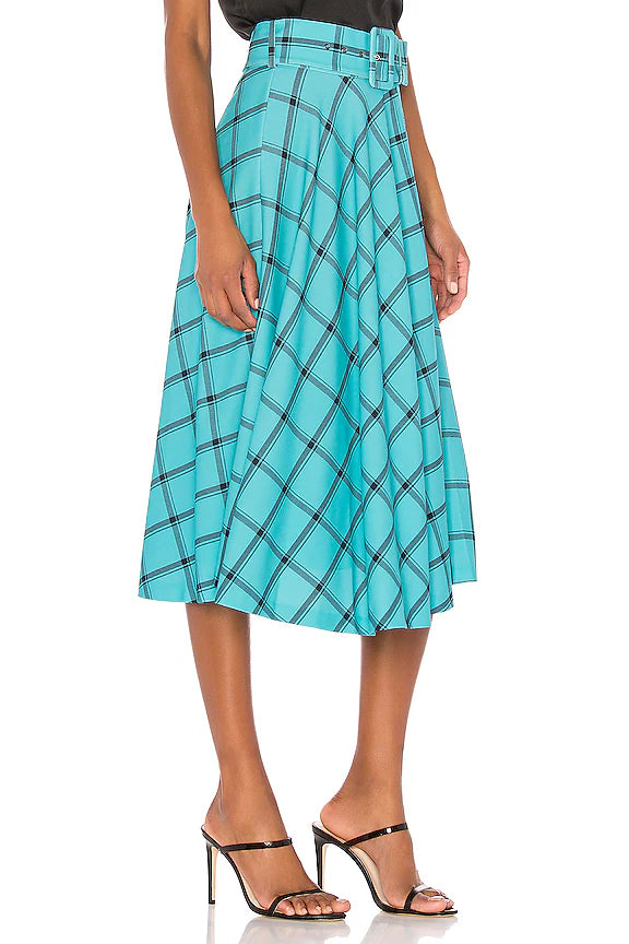 Alice + Olivia Parcell Flared Midi Skirt size 4
