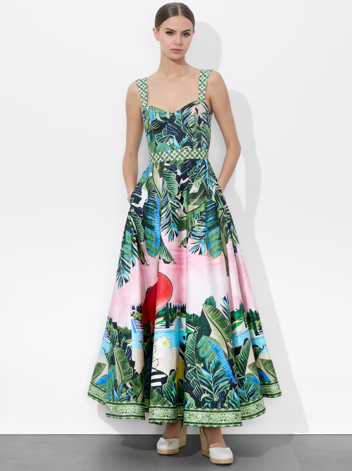 Alice and Olivia Fit and Flare Dress size 4