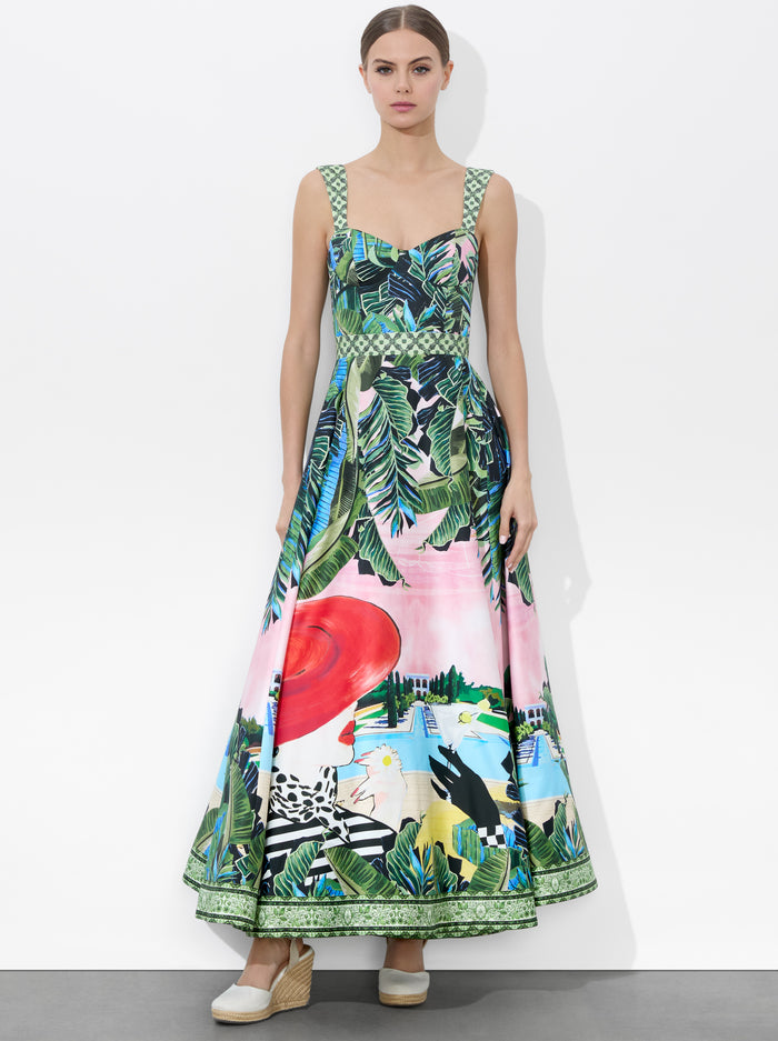 Alice and Olivia Fit and Flare Dress size 4