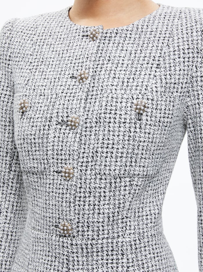 Alice and Olivia Shiloh Button Front Romper size 2