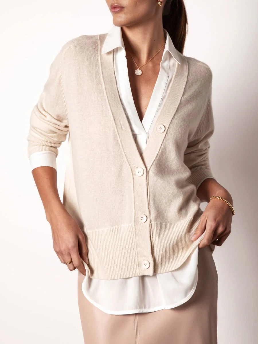 Brochu Walker The Callie Layered Looker Cardigan size L