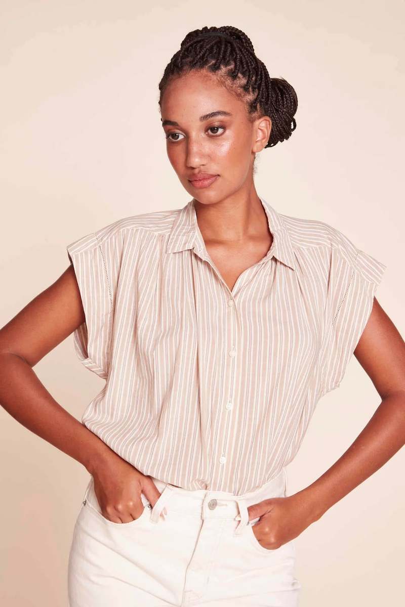 Trovata Della Shirt Burro Stripe size XS