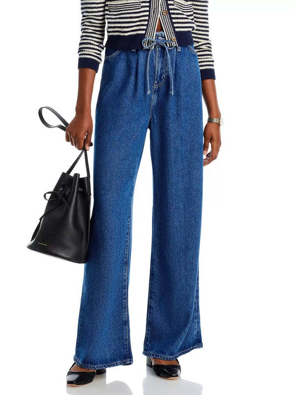 Frame Drawstring Wide Leg Ghost Jeans size 27