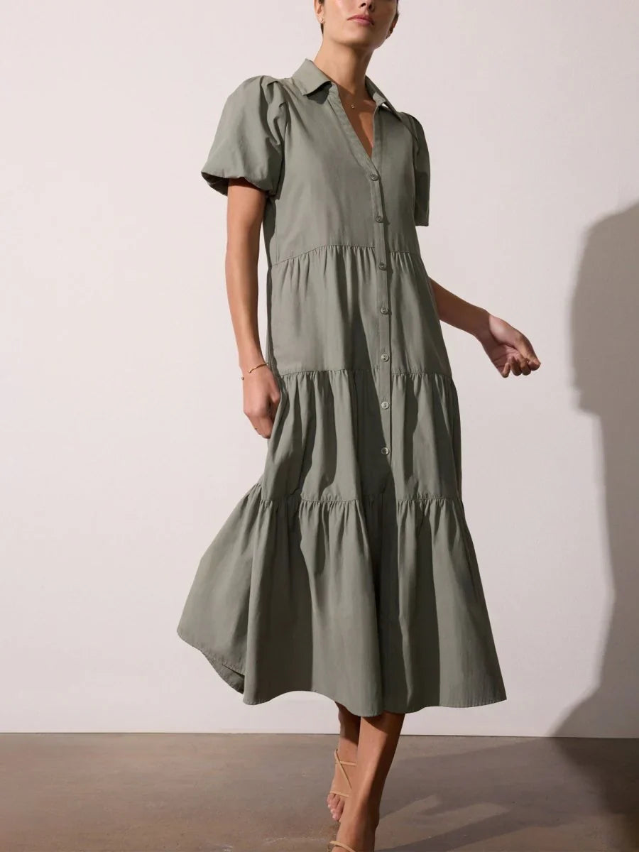 Brochu Walker The Havana Dress in Sage Green size S