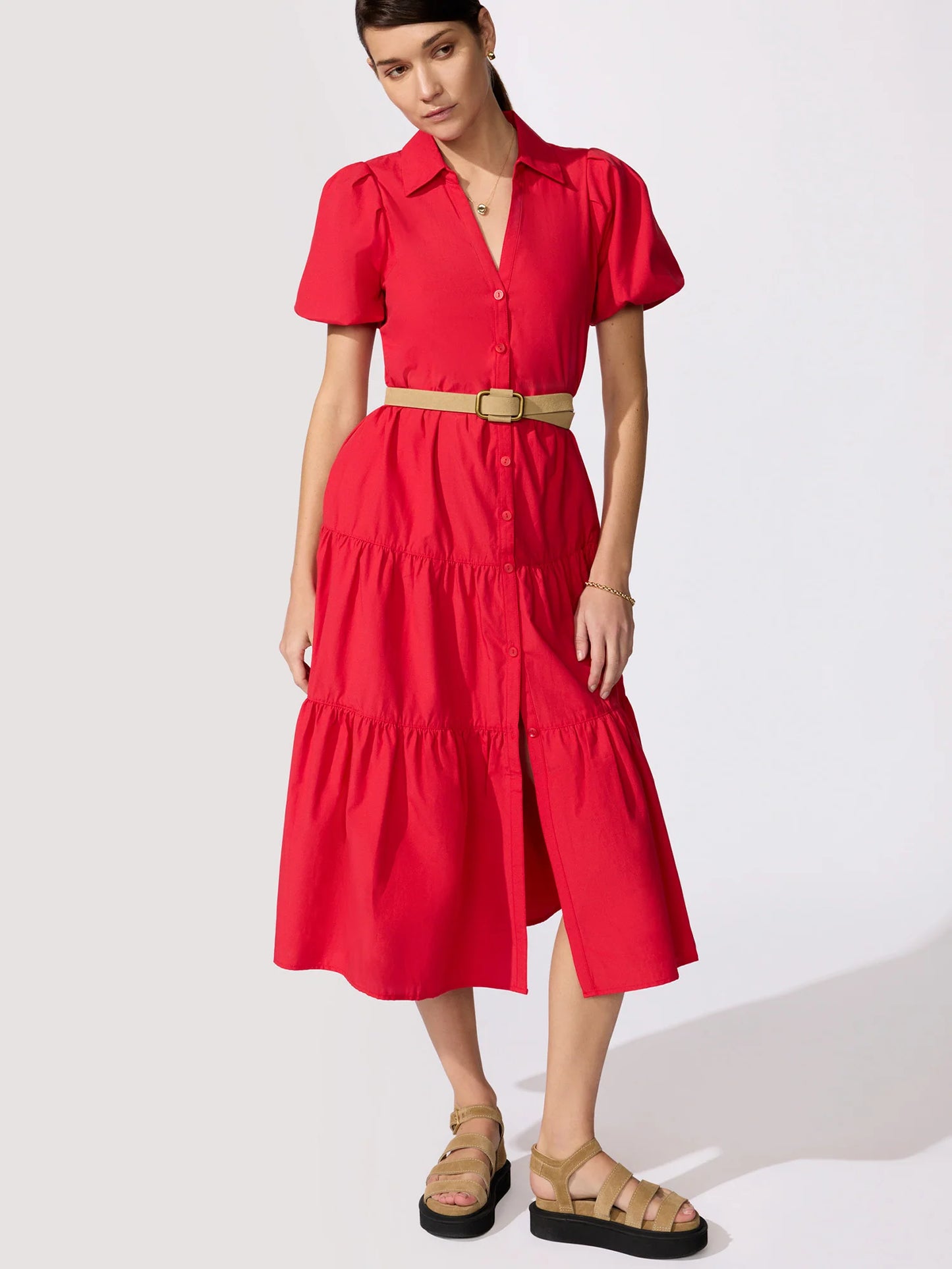Brochu Walker The Havana Midi Dress size XS