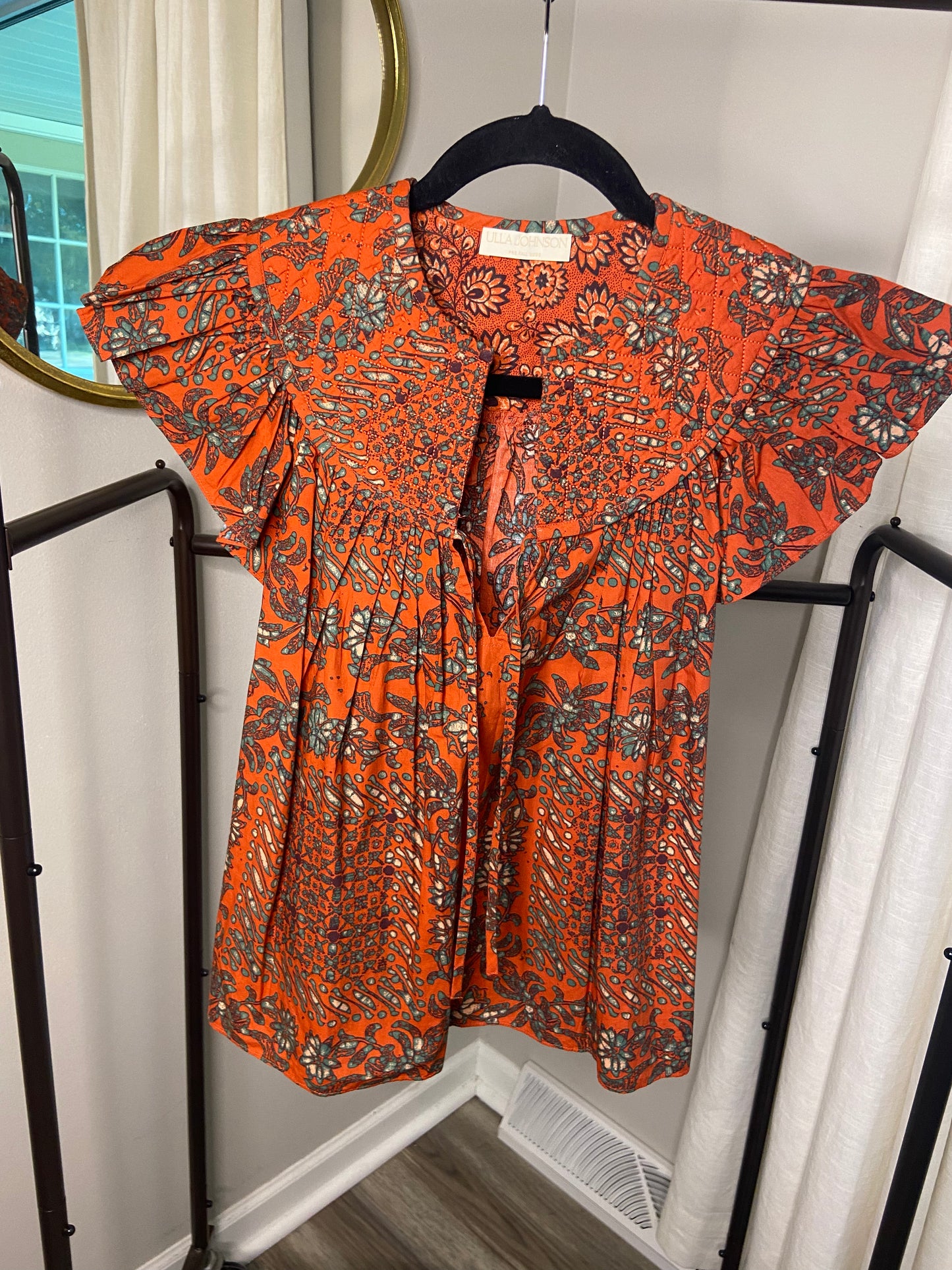 Ulla Johnson Kosta Top in Azure size 0