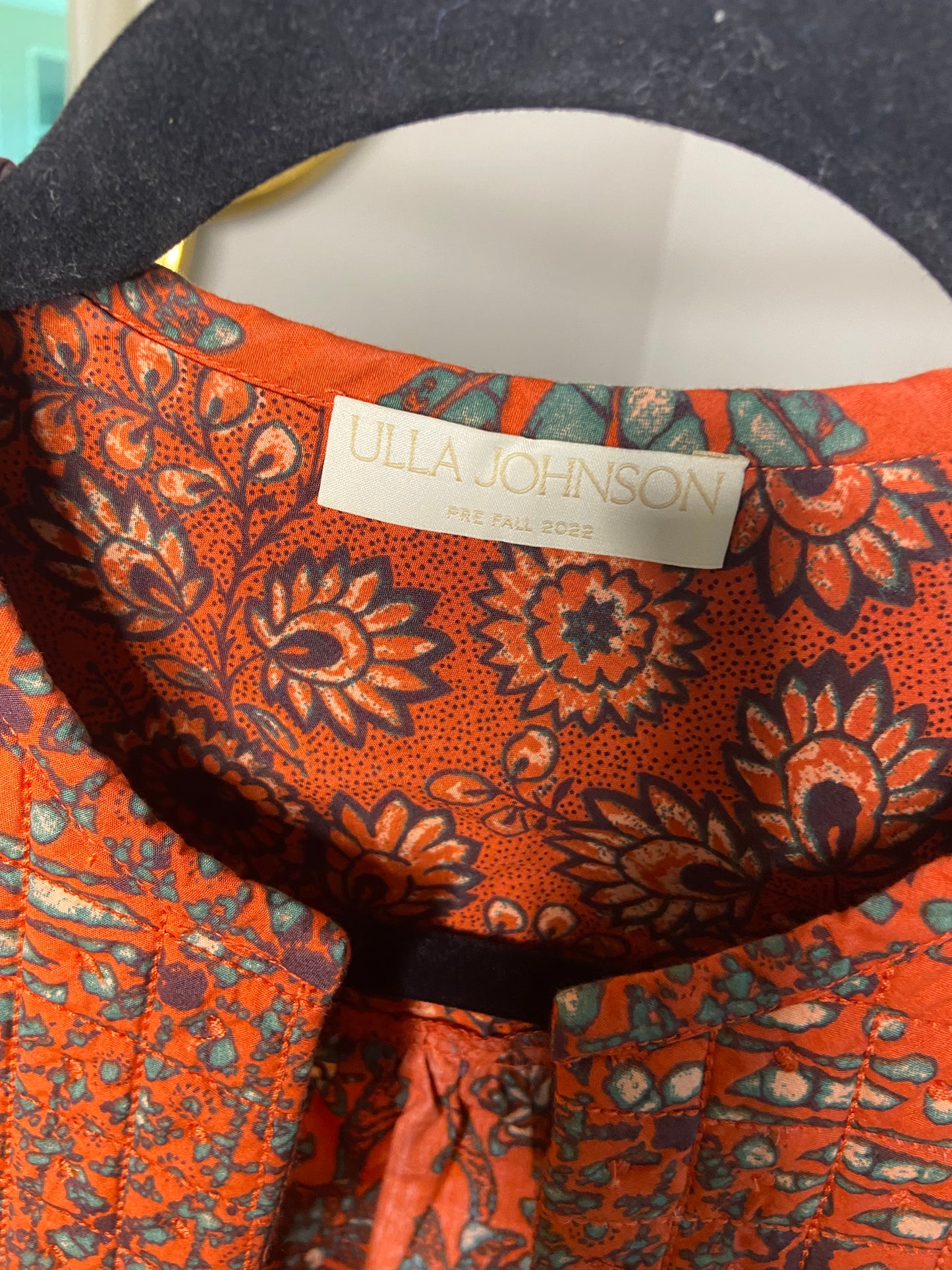 Ulla Johnson Kosta Top in Azure size 0