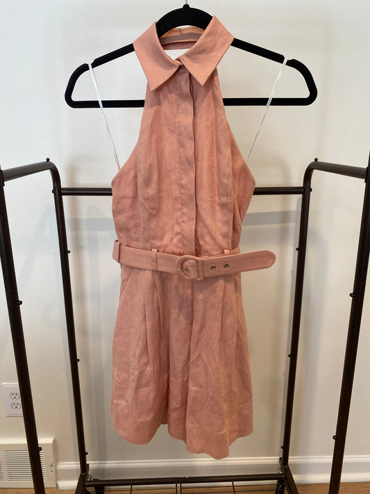 Zimmermann Cira Halterneck Romper size US 4