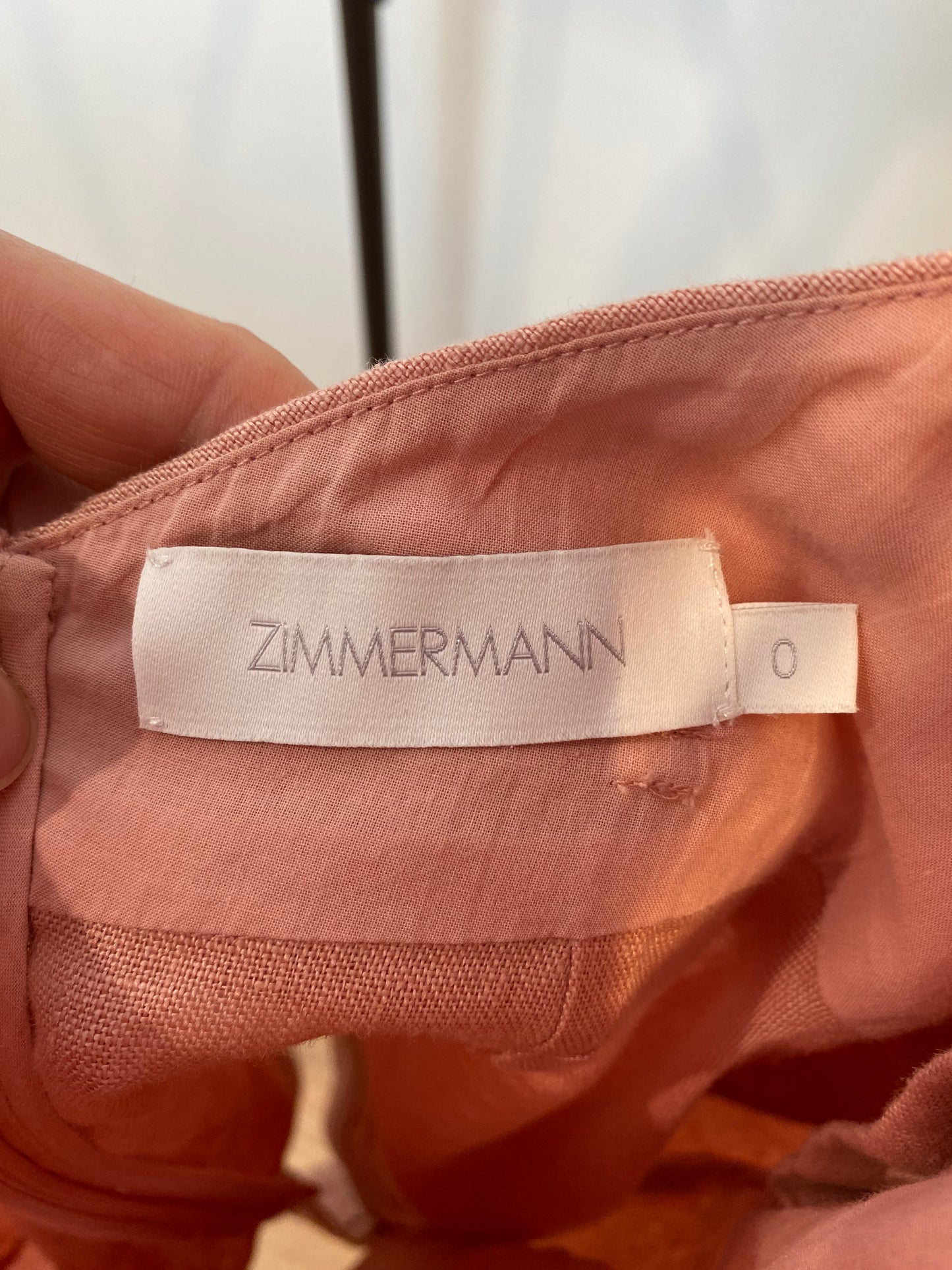 Zimmermann Cira Halterneck Romper size US 4