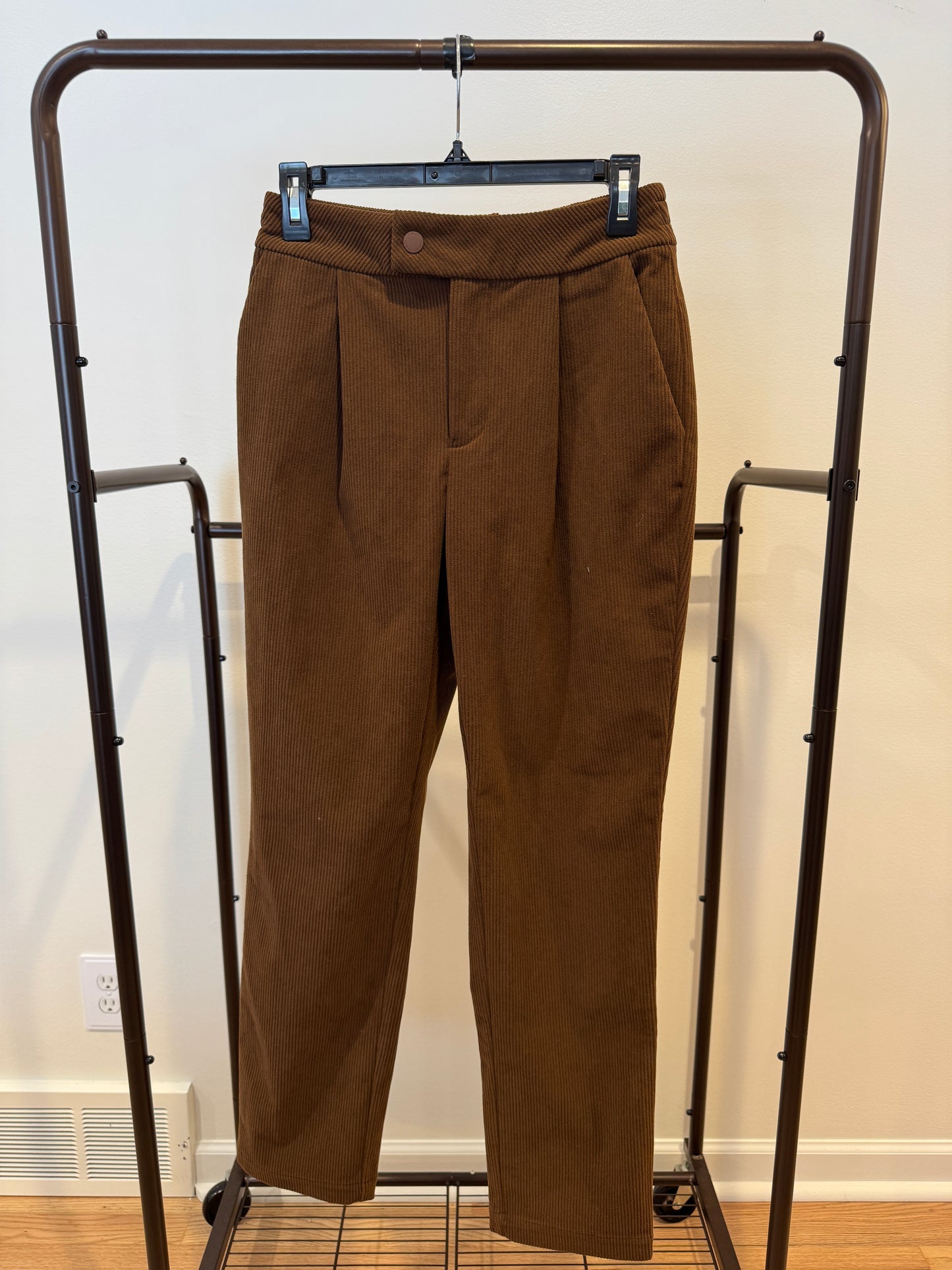 Varley Nell Tapered Leg Pants 29'' Dark Toffee size XS
