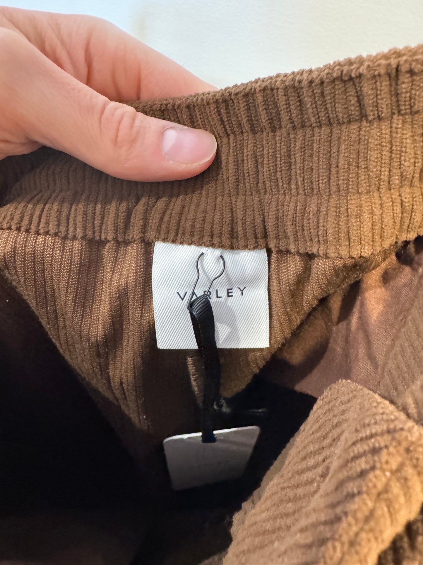 Varley Nell Tapered Leg Pants 29'' Dark Toffee size XS