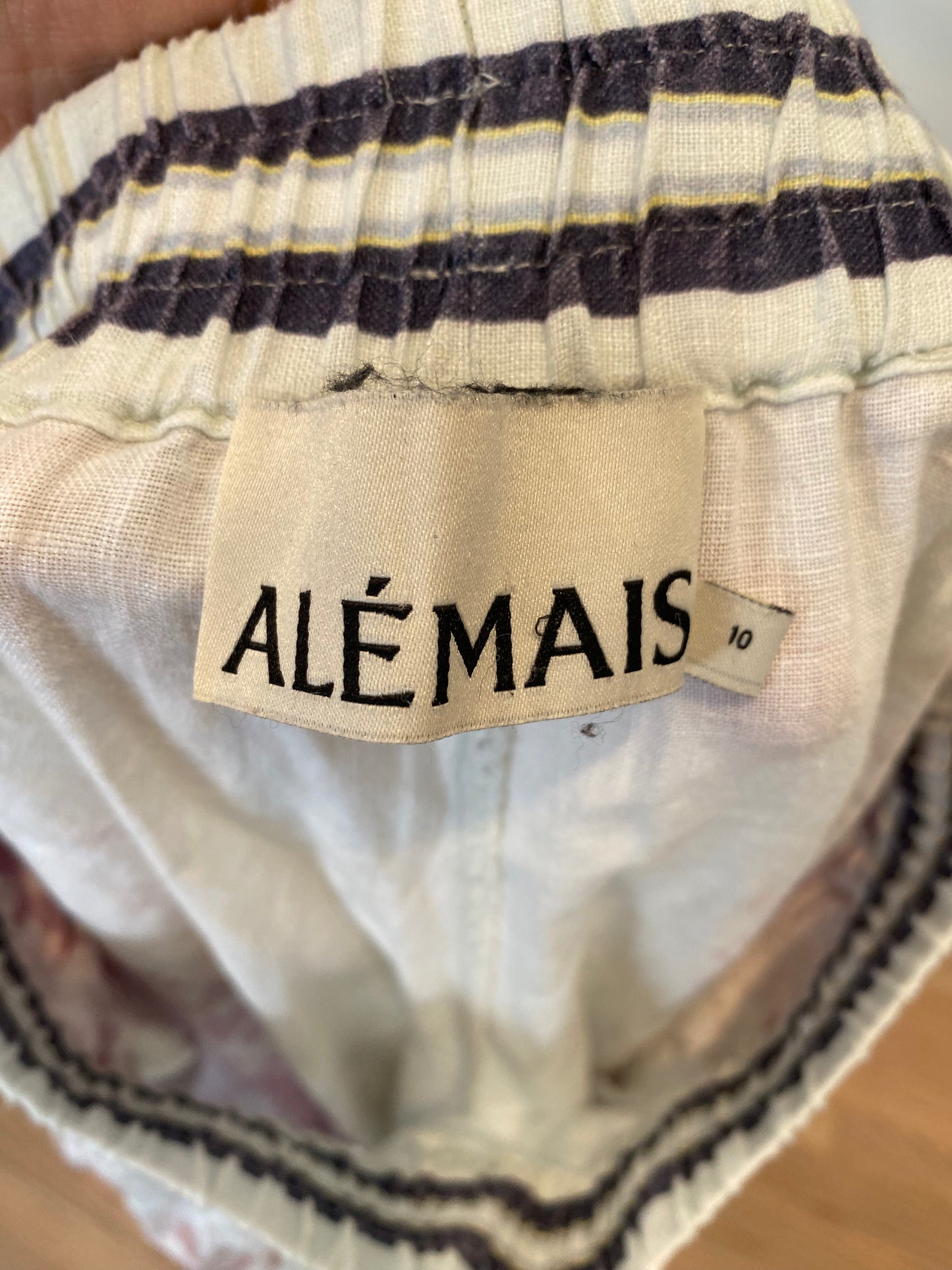 Alemais Marlow Linen Wide Leg Pants size US 6