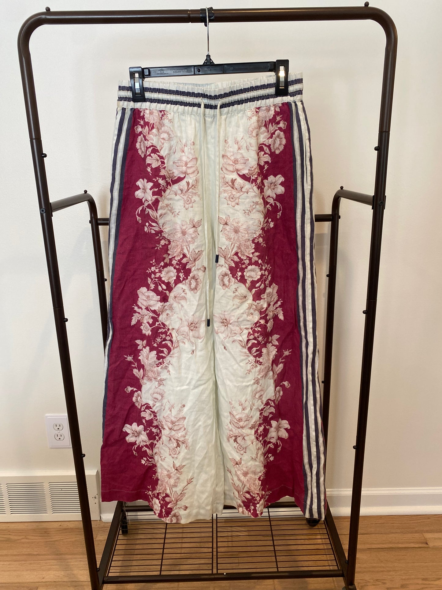 Alemais Marlow Linen Wide Leg Pants size US 6