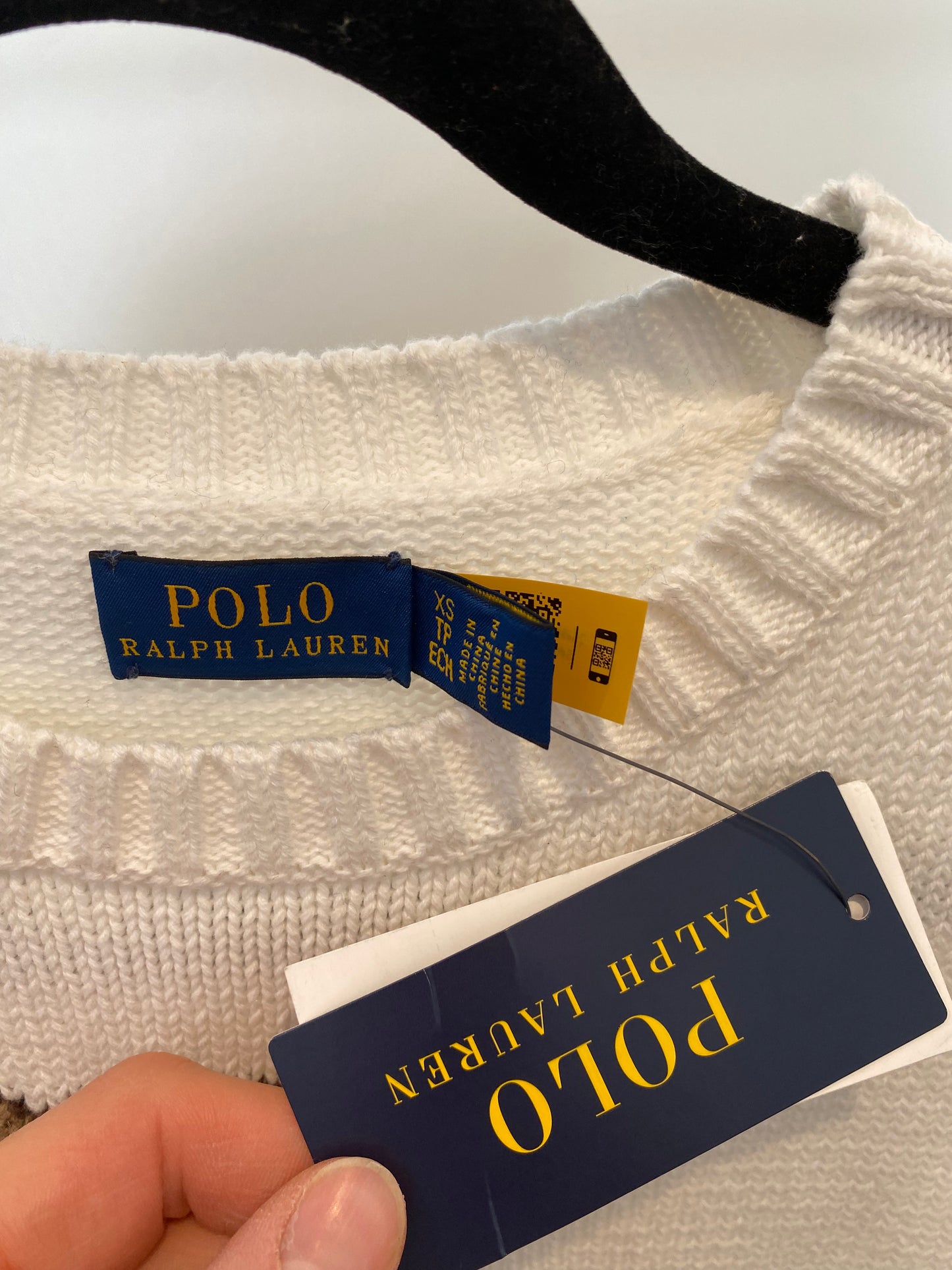 Polo Ralph Lauren Bear Sweater size XS