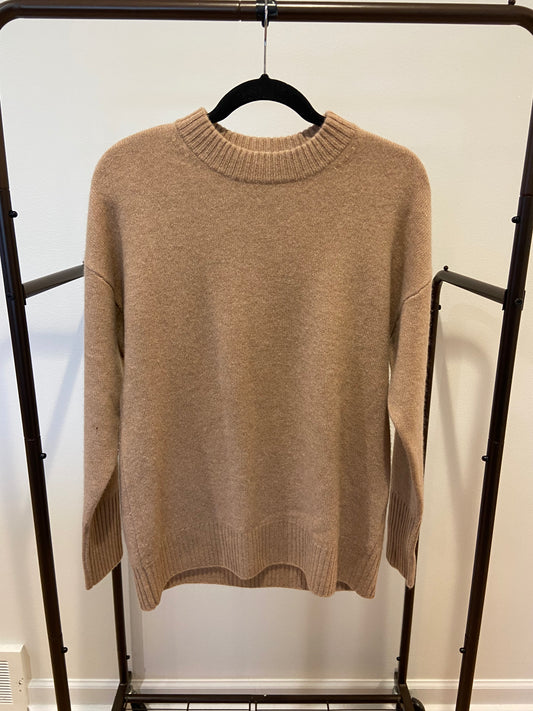 Naadam Luxe Cashmere Oversized Crewneck Sweater size XS