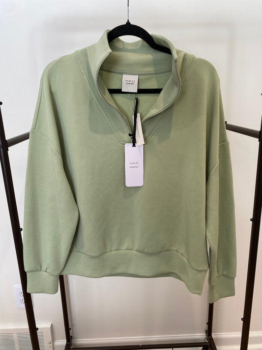 Varley Hawley Half Zip Sweatshirt size M