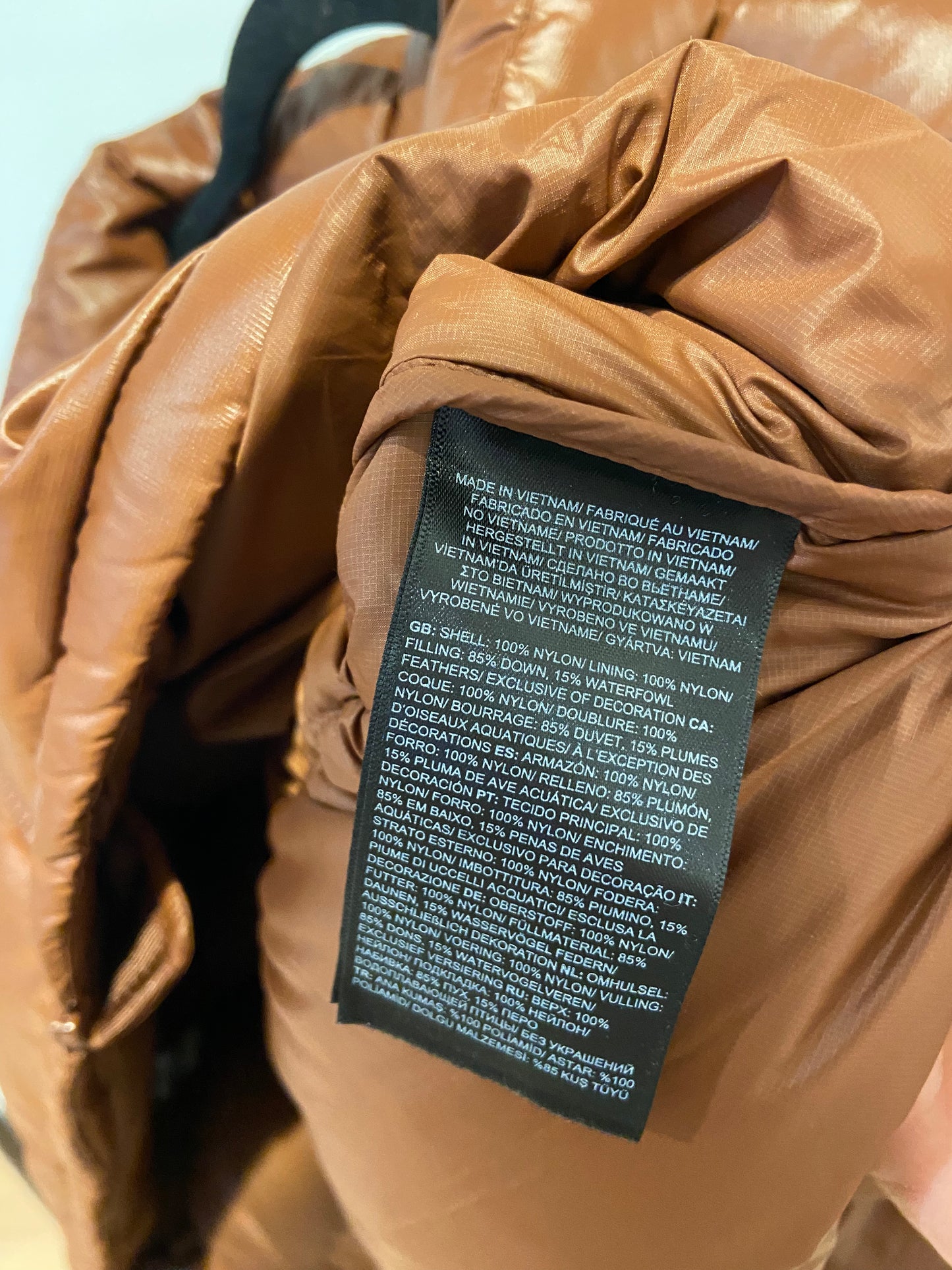 The North Face Nuptse Cropped Jacket size M