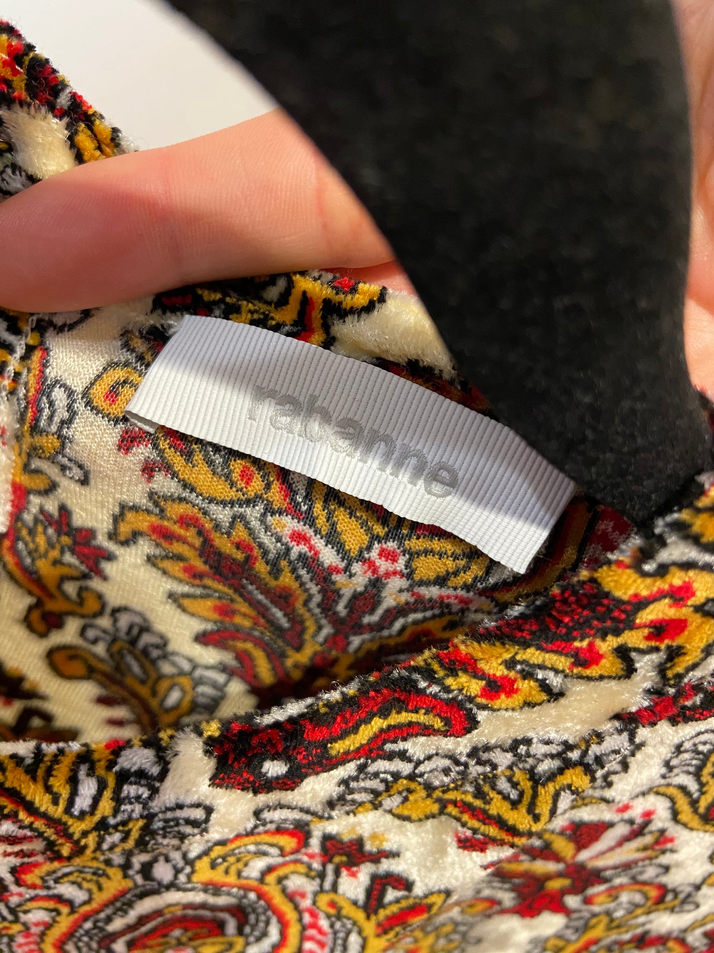 Rabanne Robe Midi Dress in Cachemire size US 8