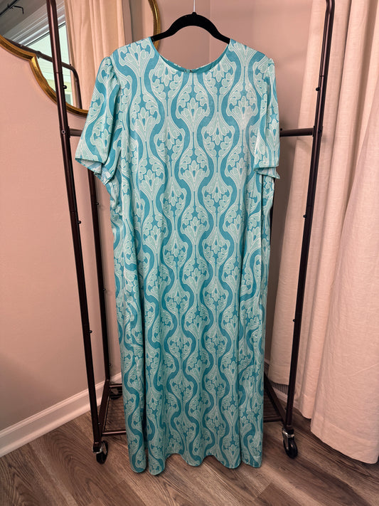 Hyacinth House Turquoise Farah Maxi Dress size XXL