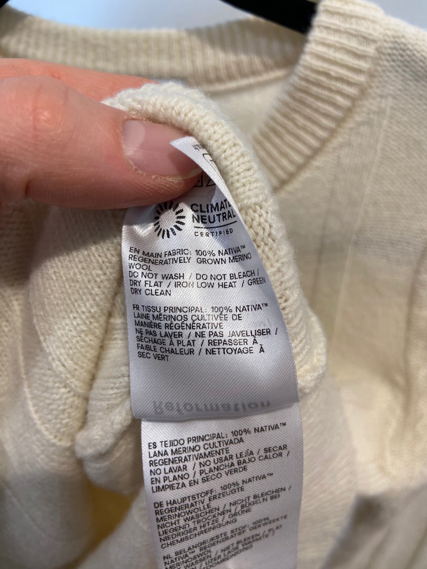 Reformation Hannah Regenerative Wool Cardigan size XS