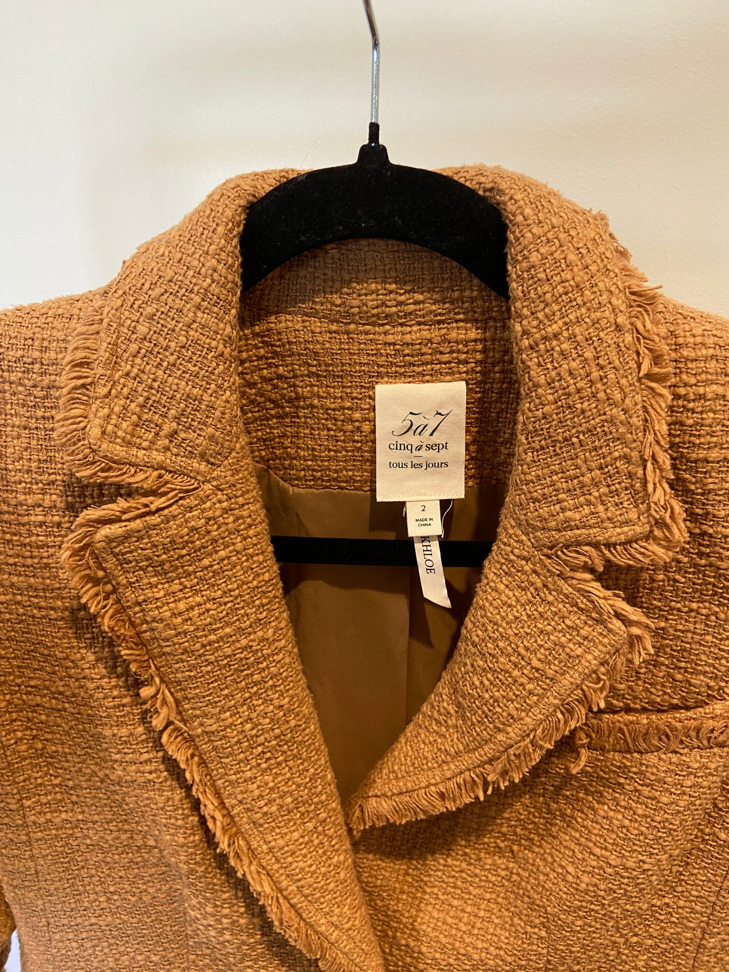 Cinq a Sept Khloe Boucle Blazer size 2