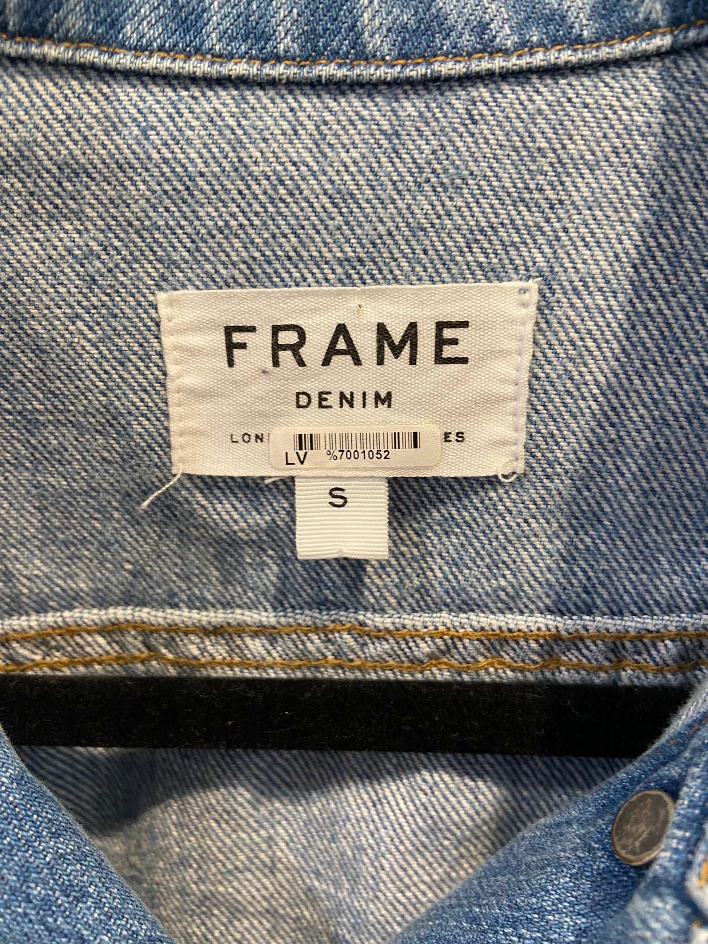 Frame Le Studded Denim Jacket size S