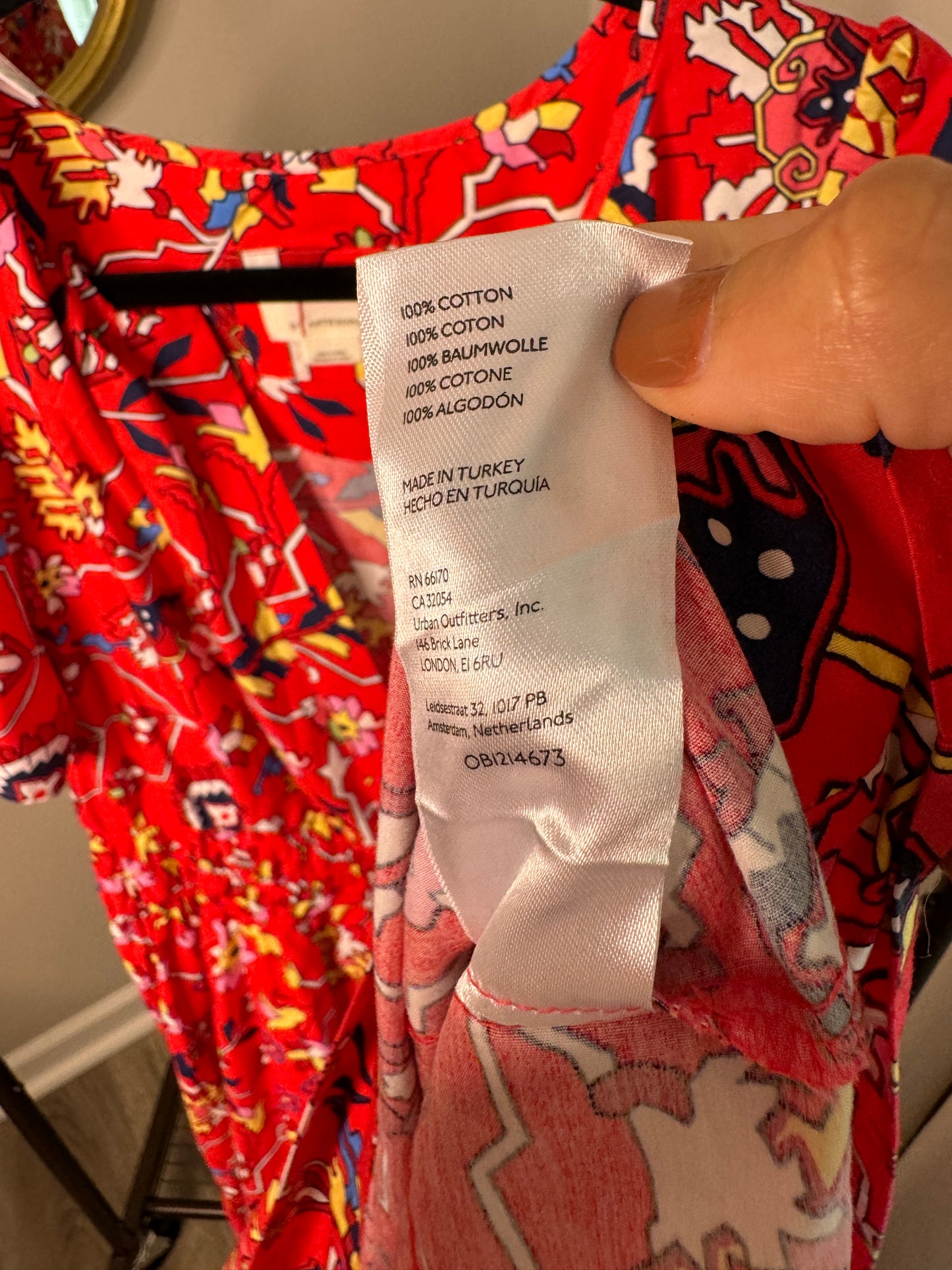 Anthropologie Somerset Dress size XL