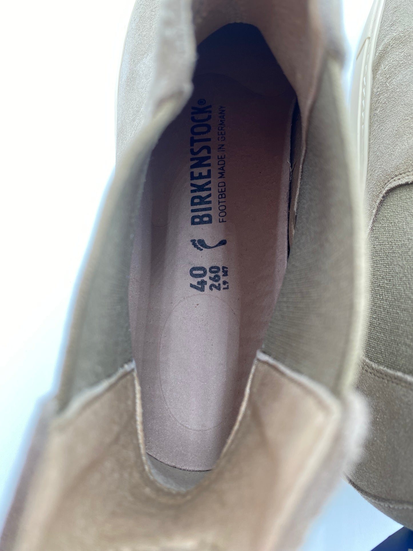 Birkenstock Bend Chelsea Sneakers in Suede size 40