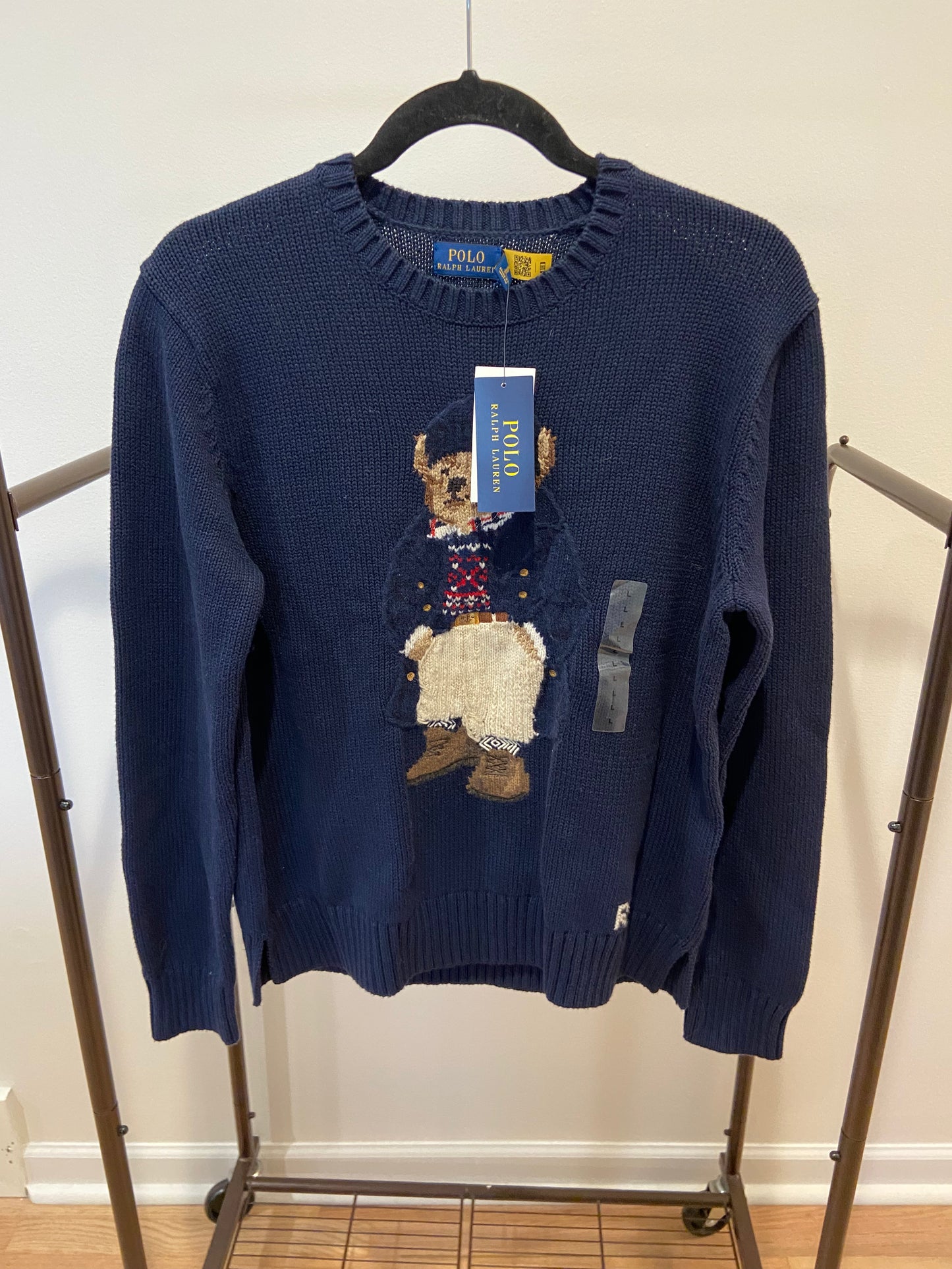 Polo Ralph Lauren Bear Sweater size L