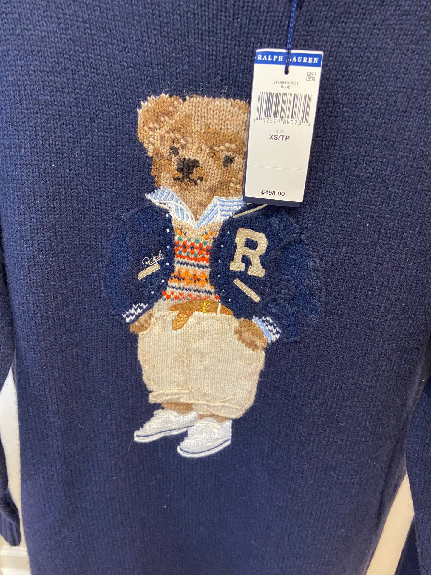 Polo Ralph Lauren Bear Sweater Dress size S