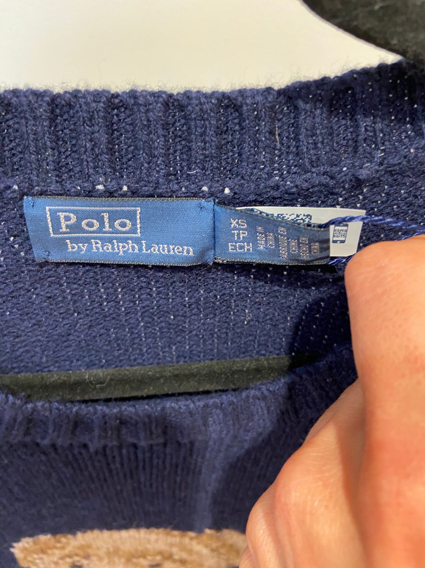 Polo Ralph Lauren Bear Sweater Dress size S
